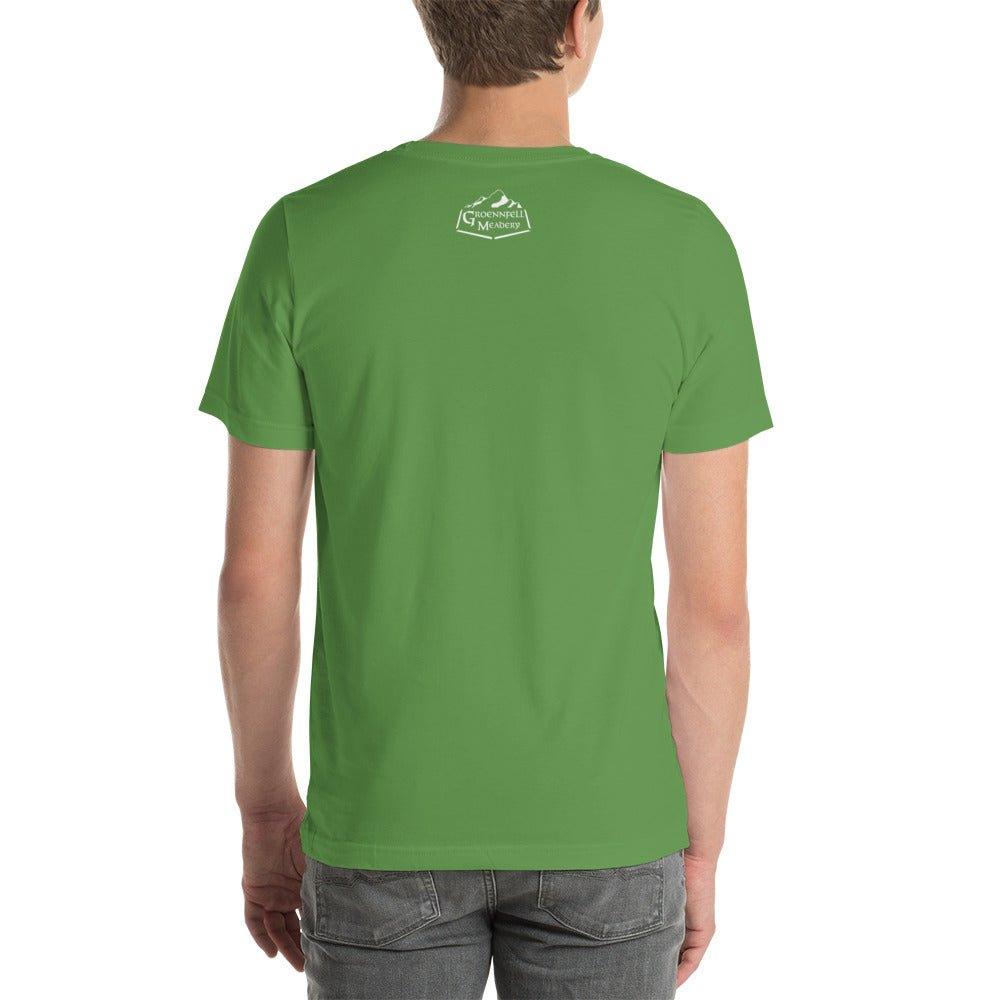 Yggdrasil Gold Details Short-Sleeve Unisex T-Shirt - Groennfell & Havoc Mead Store