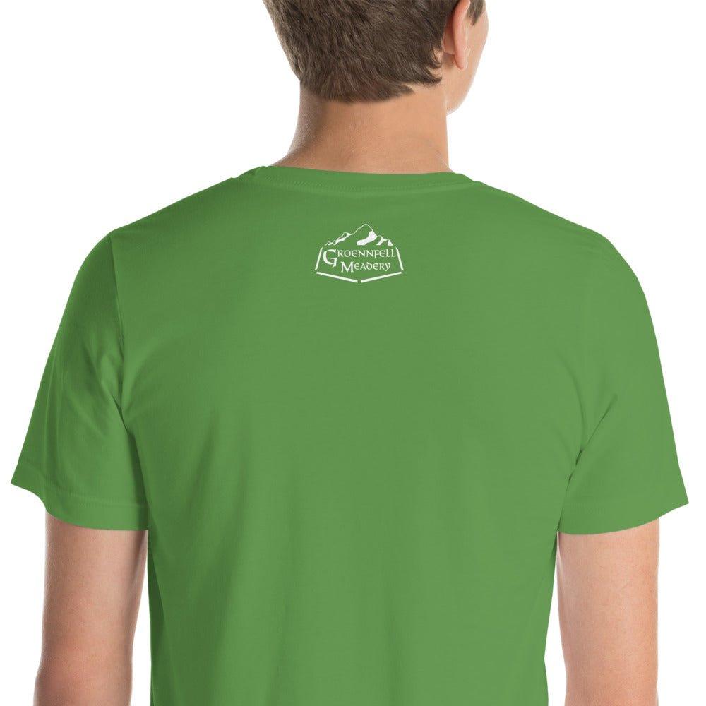 Yggdrasil Gold Details Short-Sleeve Unisex T-Shirt - Groennfell & Havoc Mead Store
