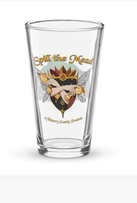 Spill the Mead Podcast and Groennfell Pint Glass