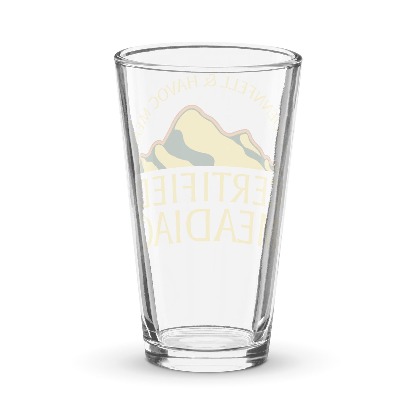 Certified Meadiac Pint Glass