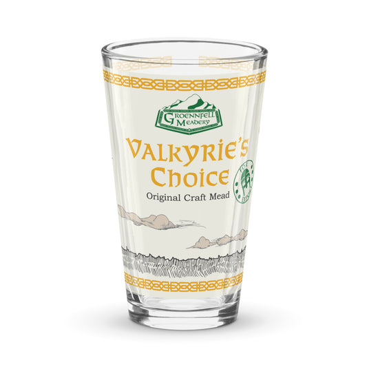 Valkyrie's Choice Label Pint Glass
