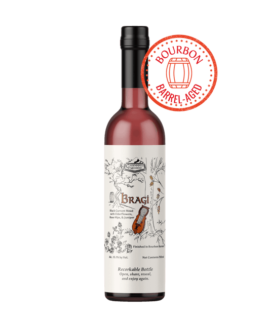 **PRESALE** Bourbon Barrel-aged Bragi Mead - 2022 - Groennfell & Havoc Mead Store
