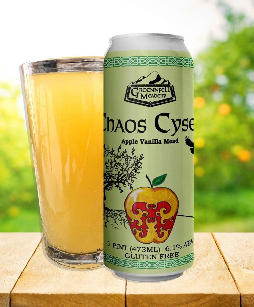 Chaos Cyser Apple Vanilla Mead by Groennfell - Groennfell & Havoc Mead Store