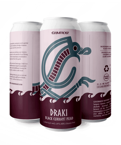 Draki Black Currant Mead by Grimfrost - Groennfell & Havoc Mead Store