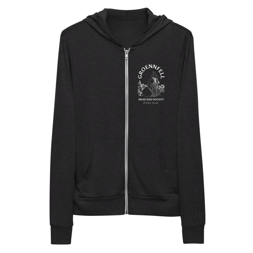 Groennfell Dad Mead Society Lightweight Zip Hoodie - Groennfell & Havoc Mead Store