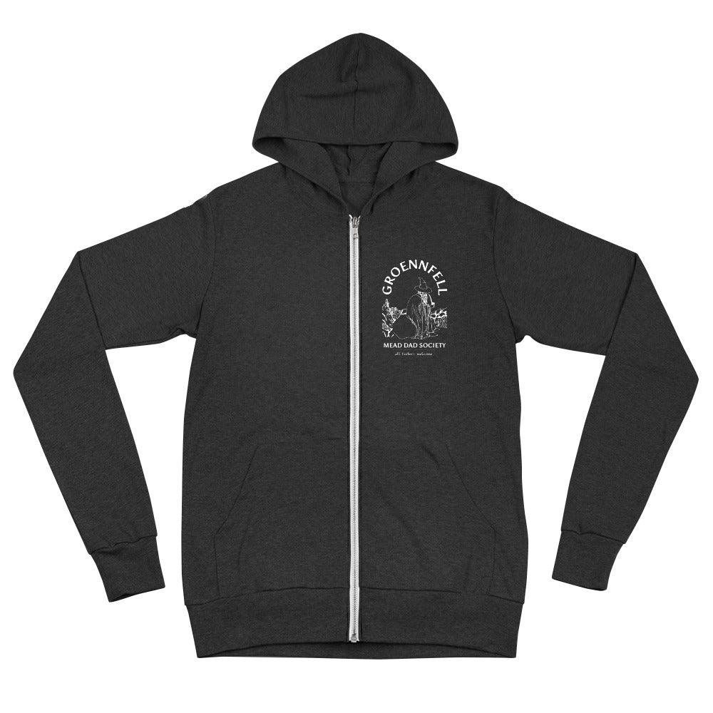 Groennfell Dad Mead Society Lightweight Zip Hoodie - Groennfell & Havoc Mead Store
