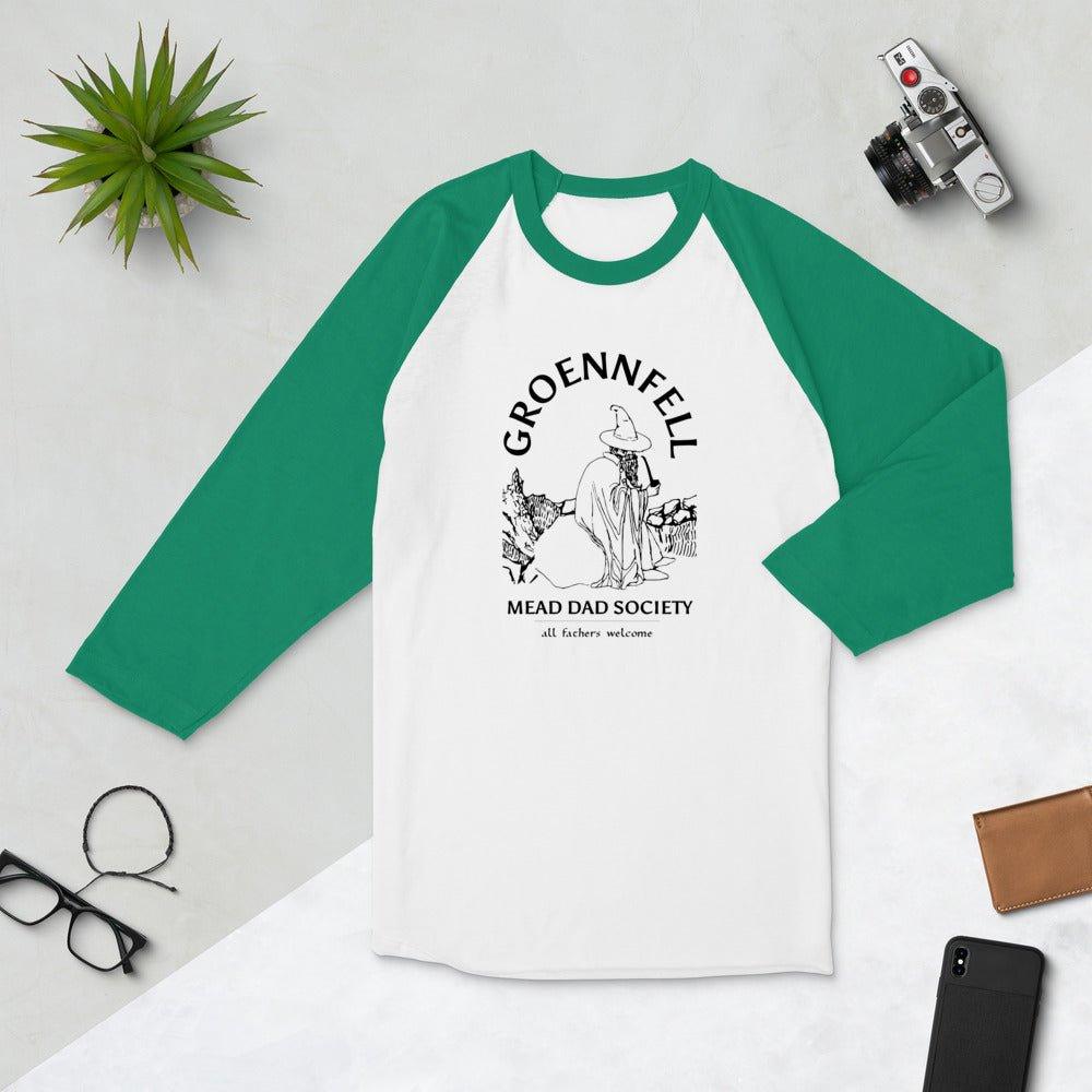 Groennfell Mead Dad Society Baseball Tee - Groennfell & Havoc Mead Store