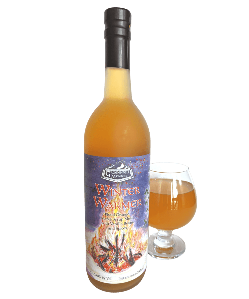 **Presale** Winter Warmer Spiced Blood Orange Mead - Winter 2022 - Groennfell & Havoc Mead Store