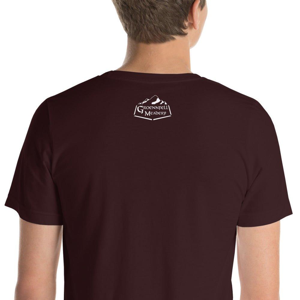 Yggdrasil Gold Details Short-Sleeve Unisex T-Shirt - Groennfell & Havoc Mead Store